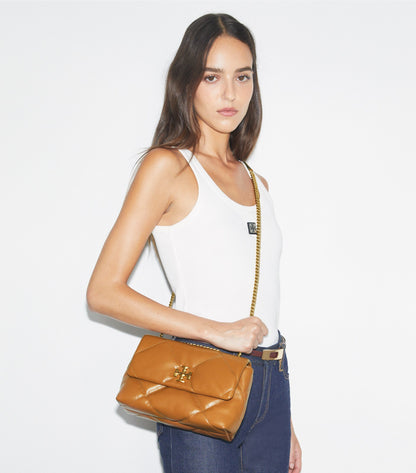 Small Kira Diamond Quilt Shoulder Bag