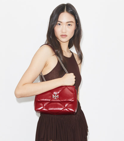 Small Kira Diamond Quilt Shoulder Bag