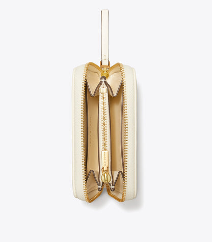 Small Kira Diamond Quilt Zip-Around Wallet