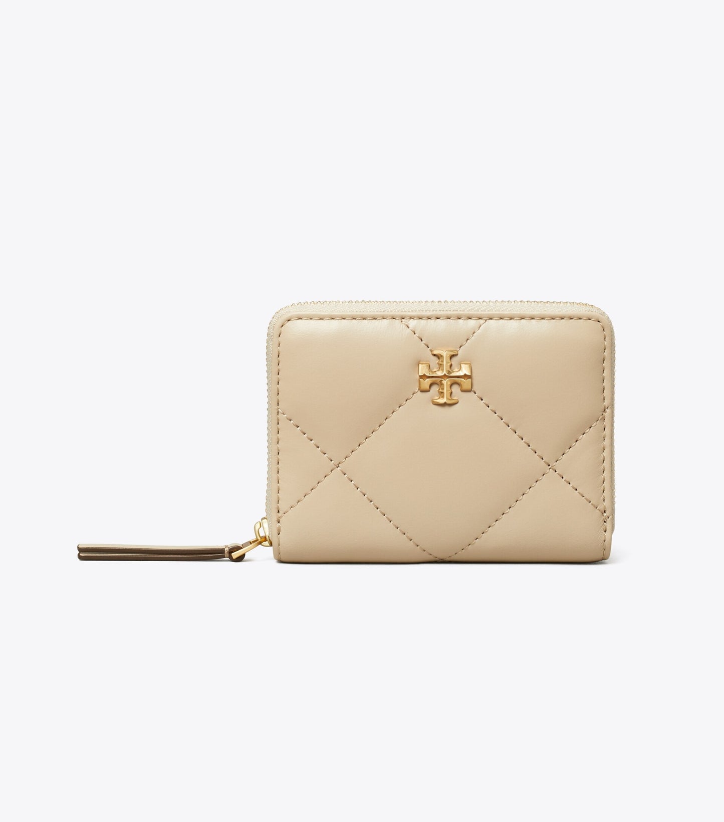 Small Kira Diamond Quilt Zip-Around Wallet