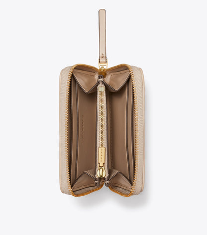 Small Kira Diamond Quilt Zip-Around Wallet