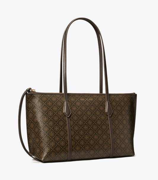 Small Perry Coated Canvas Tote