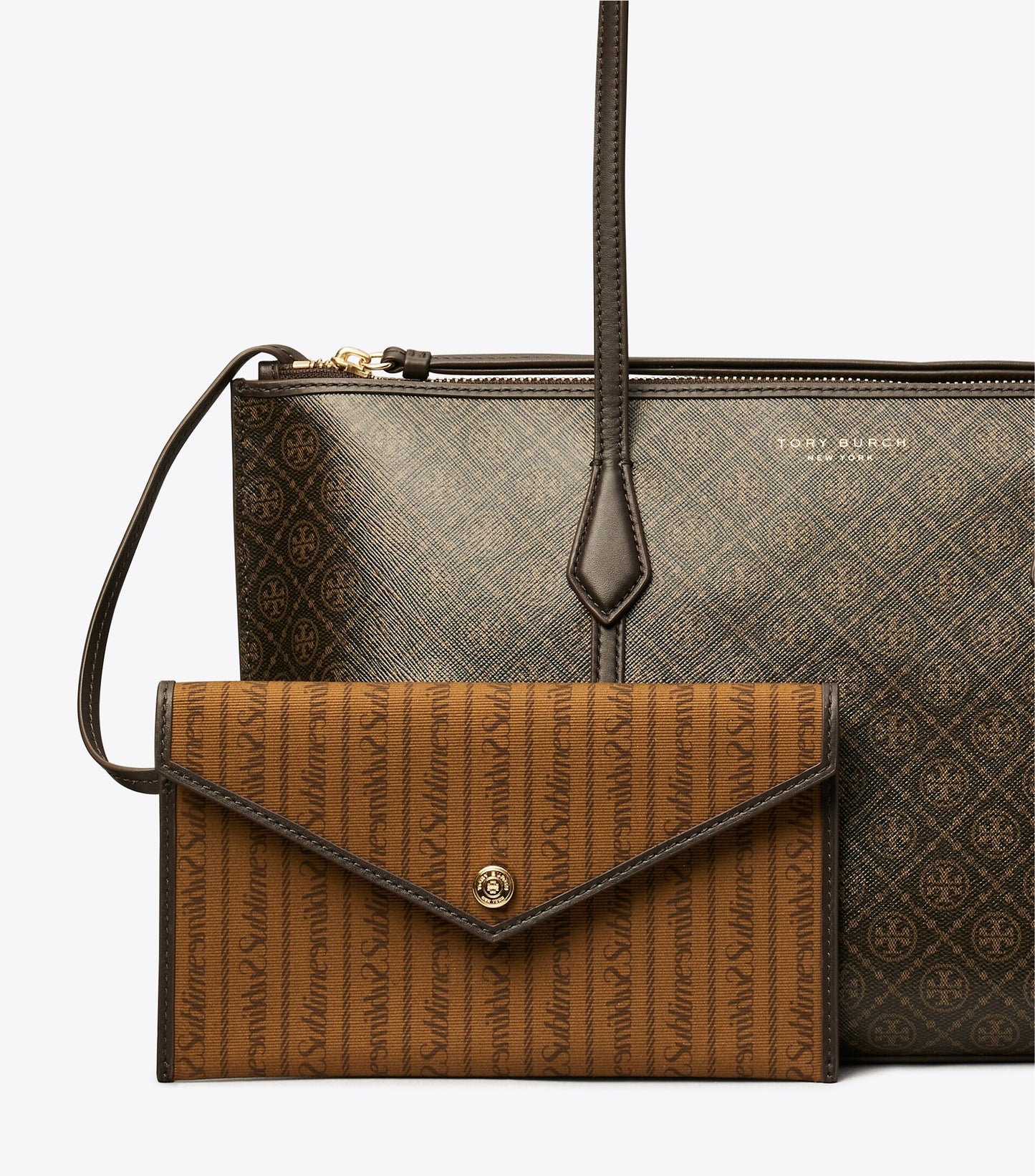 Small Perry Coated Canvas Tote