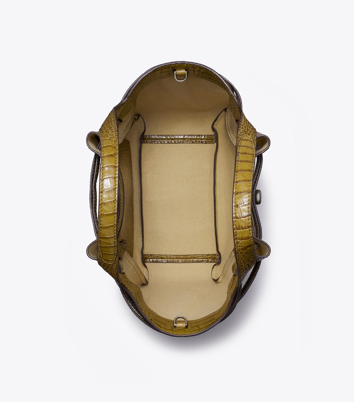 Small Romy Croc-Embossed Tote