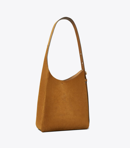 Small Romy Suede Hobo Bag