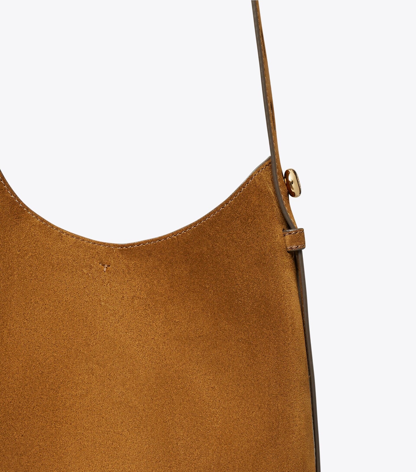 Small Romy Suede Hobo Bag