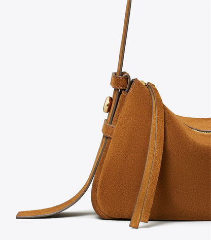 Small Romy Suede Shoulder Bag