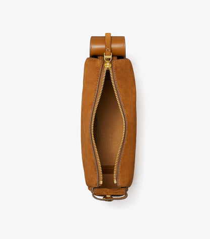 Small Romy Suede Shoulder Bag