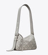 Small Romy T Monogram Shoulder Bag