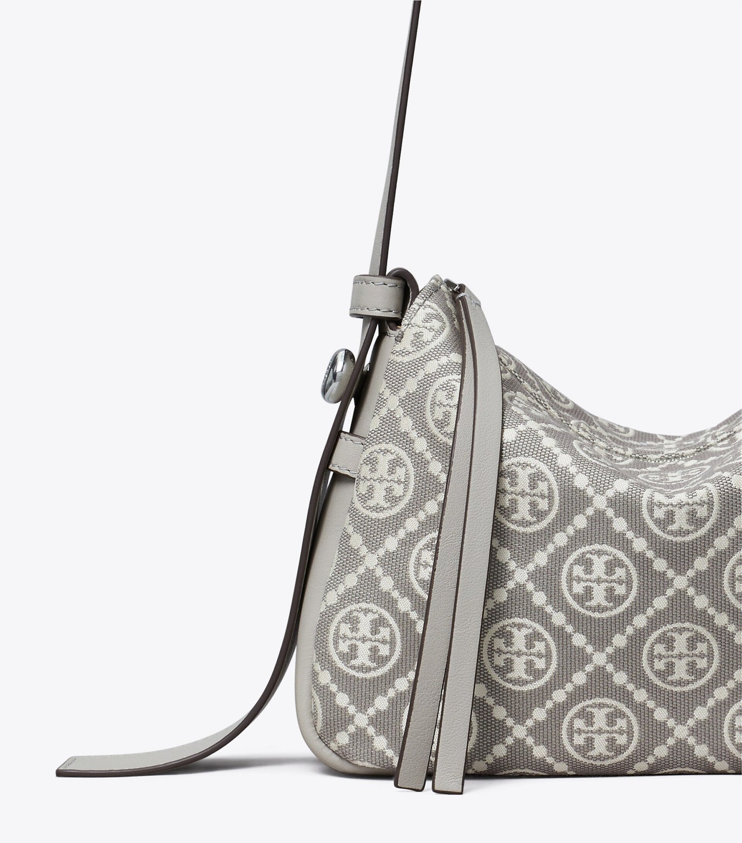Small Romy T Monogram Shoulder Bag