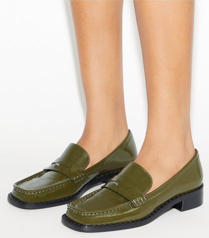 Square-Toe Loafer