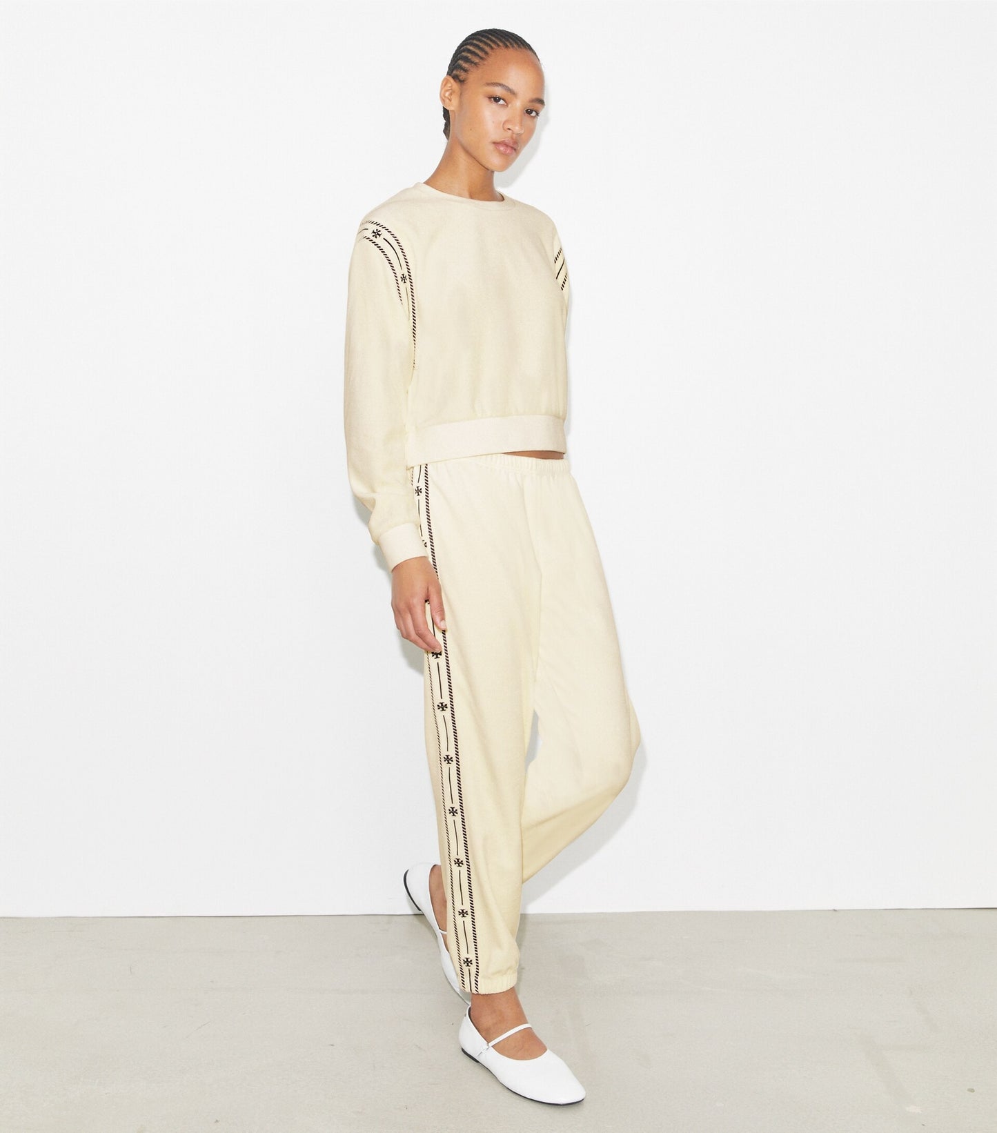 T Logo Velour Jogger