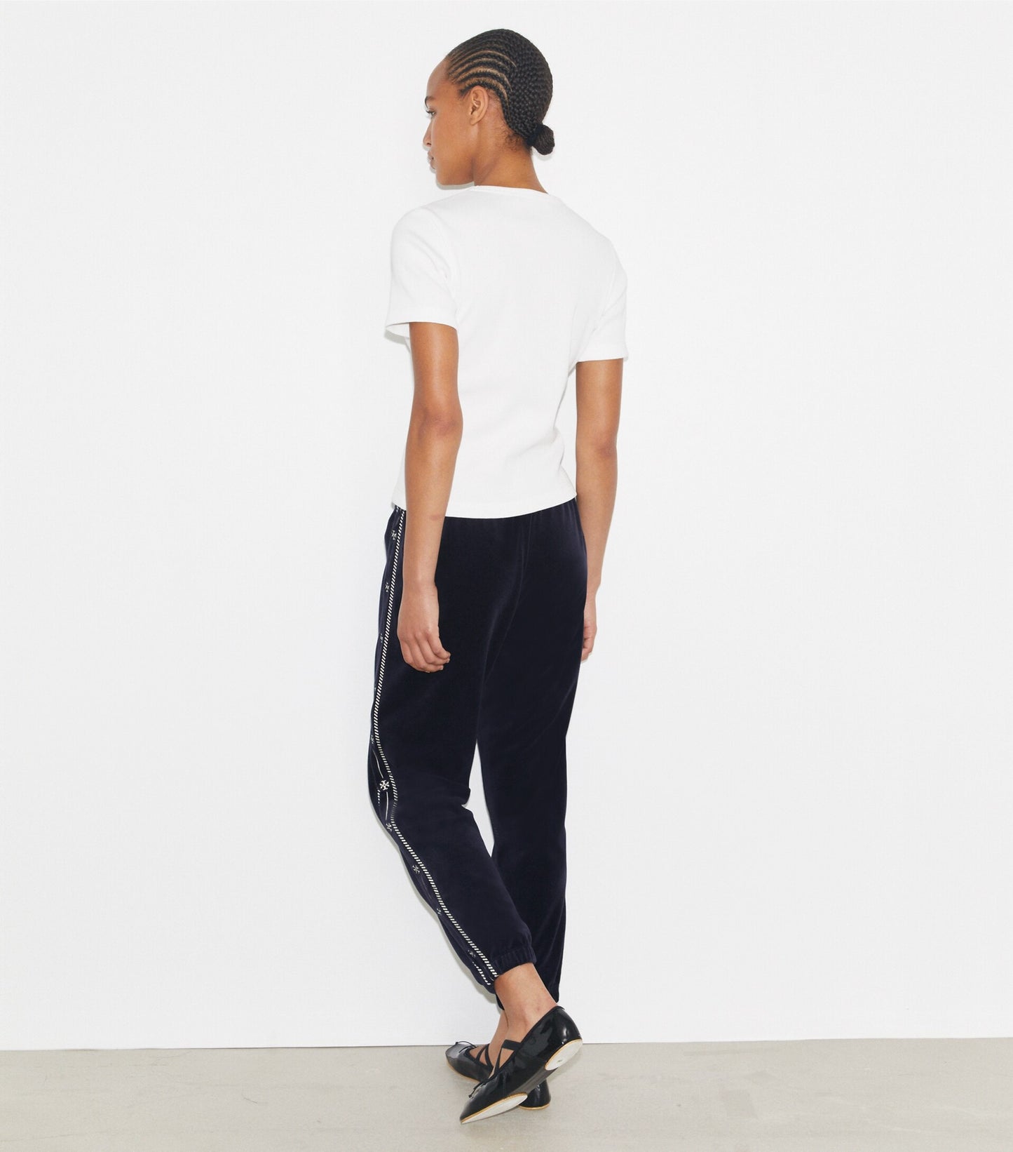 T Logo Velour Jogger