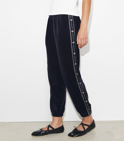 T Logo Velour Jogger