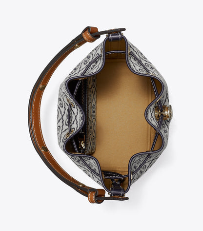 T Monogram Bucket Bag