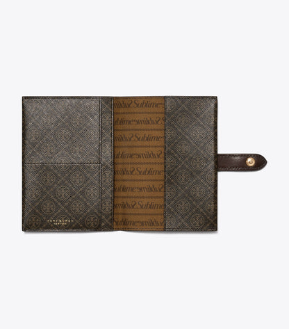 T Monogram Coated Canvas Passport Case