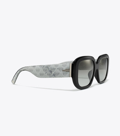 T Monogram Geometric Sunglasses