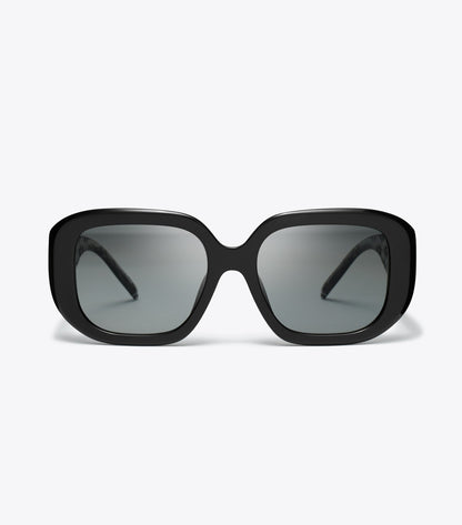 T Monogram Geometric Sunglasses