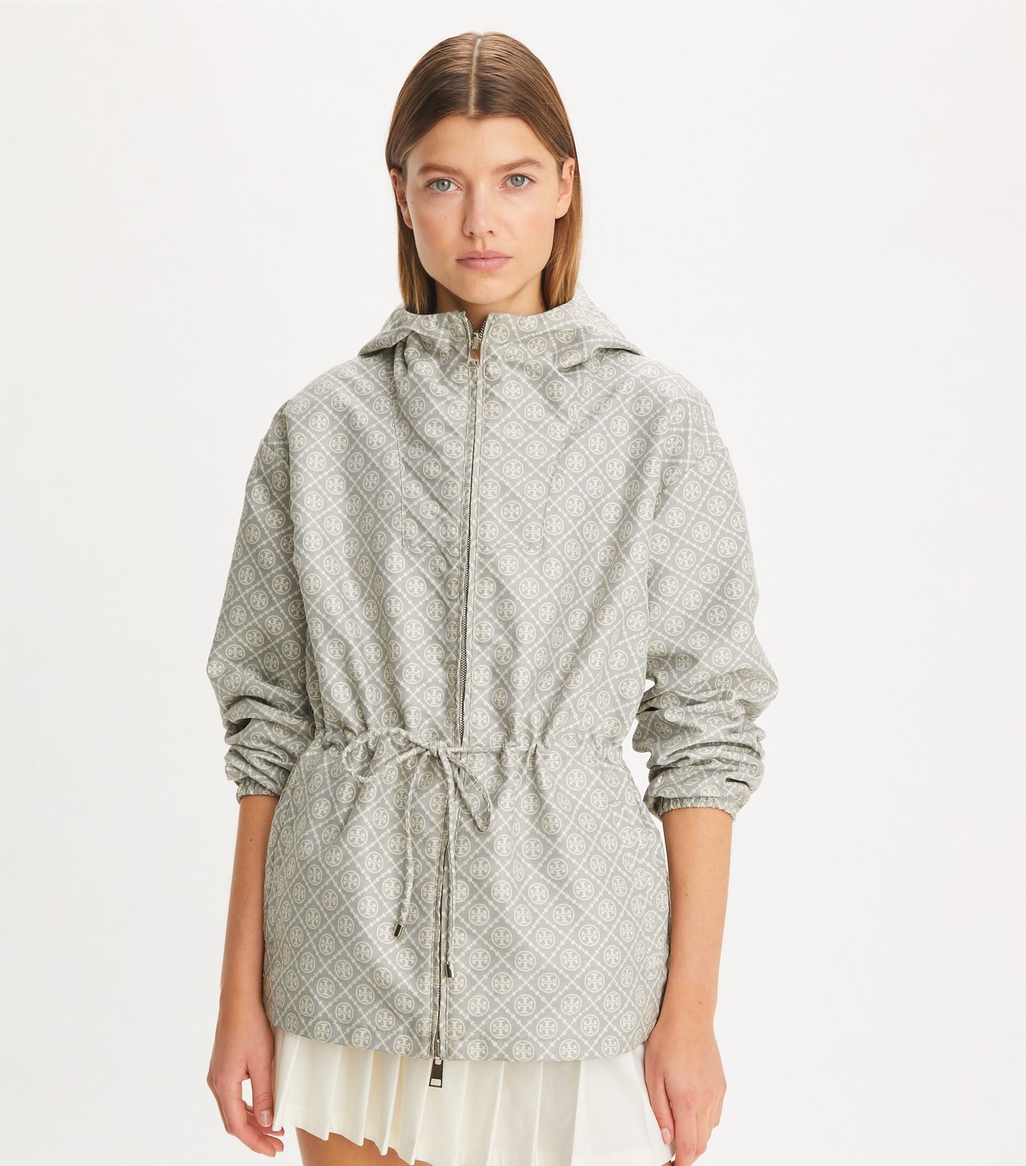 T Monogram Jacquard Anorak