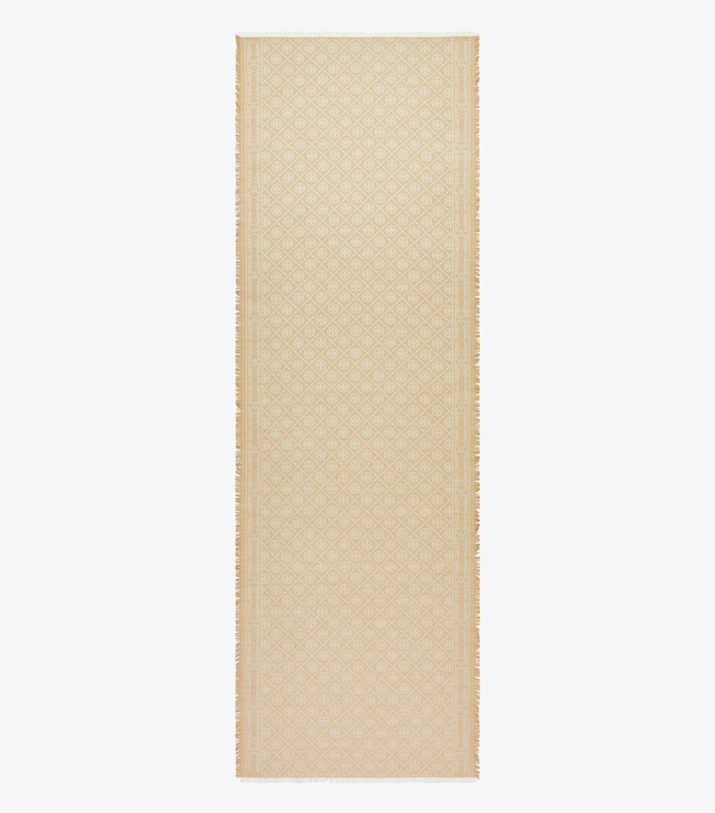 T Monogram Jacquard Oblong Scarf