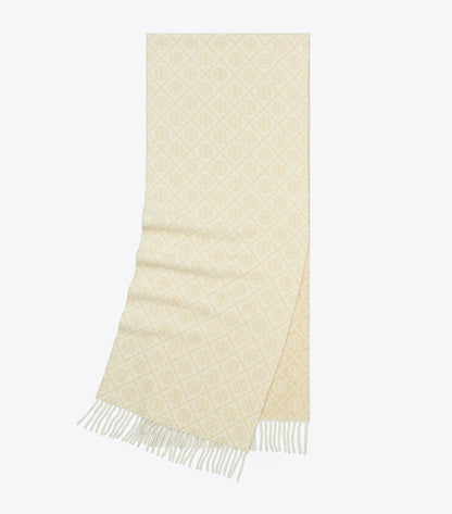 T Monogram Oblong Scarf