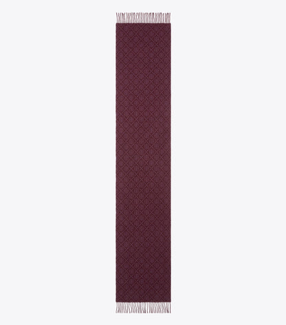 T Monogram Oblong Scarf