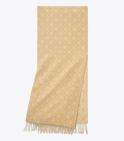 T Monogram Oblong Scarf