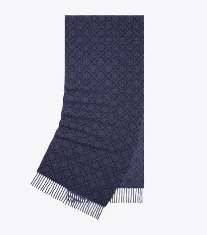 T Monogram Oblong Scarf