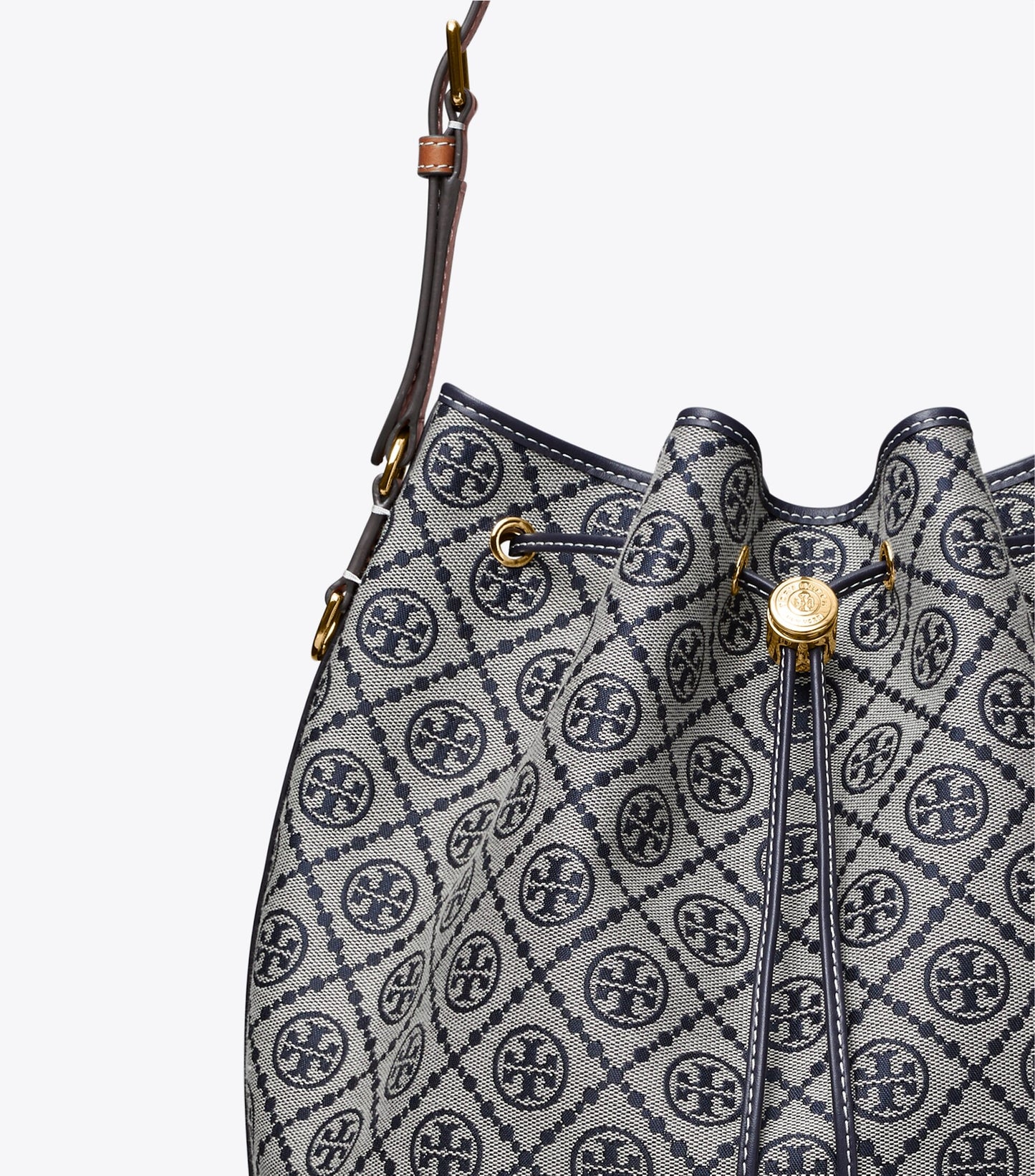 T Monogram Oversized Bucket Bag