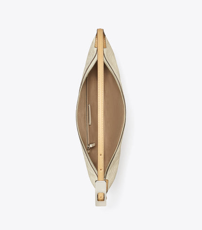 T Monogram Pebbled Small Balloon Bag