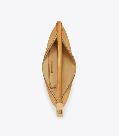 T Monogram Pebbled Small Balloon Bag