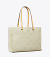 T Monogram Pebbled Tote