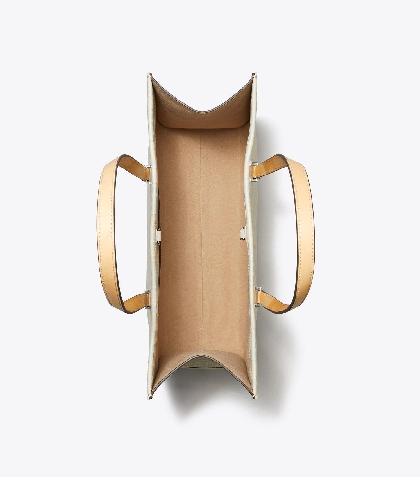 T Monogram Pebbled Tote