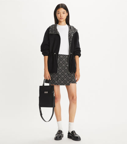 T Monogram Reversible Jacquard Anorak