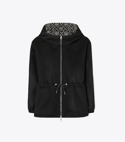 T Monogram Reversible Jacquard Anorak