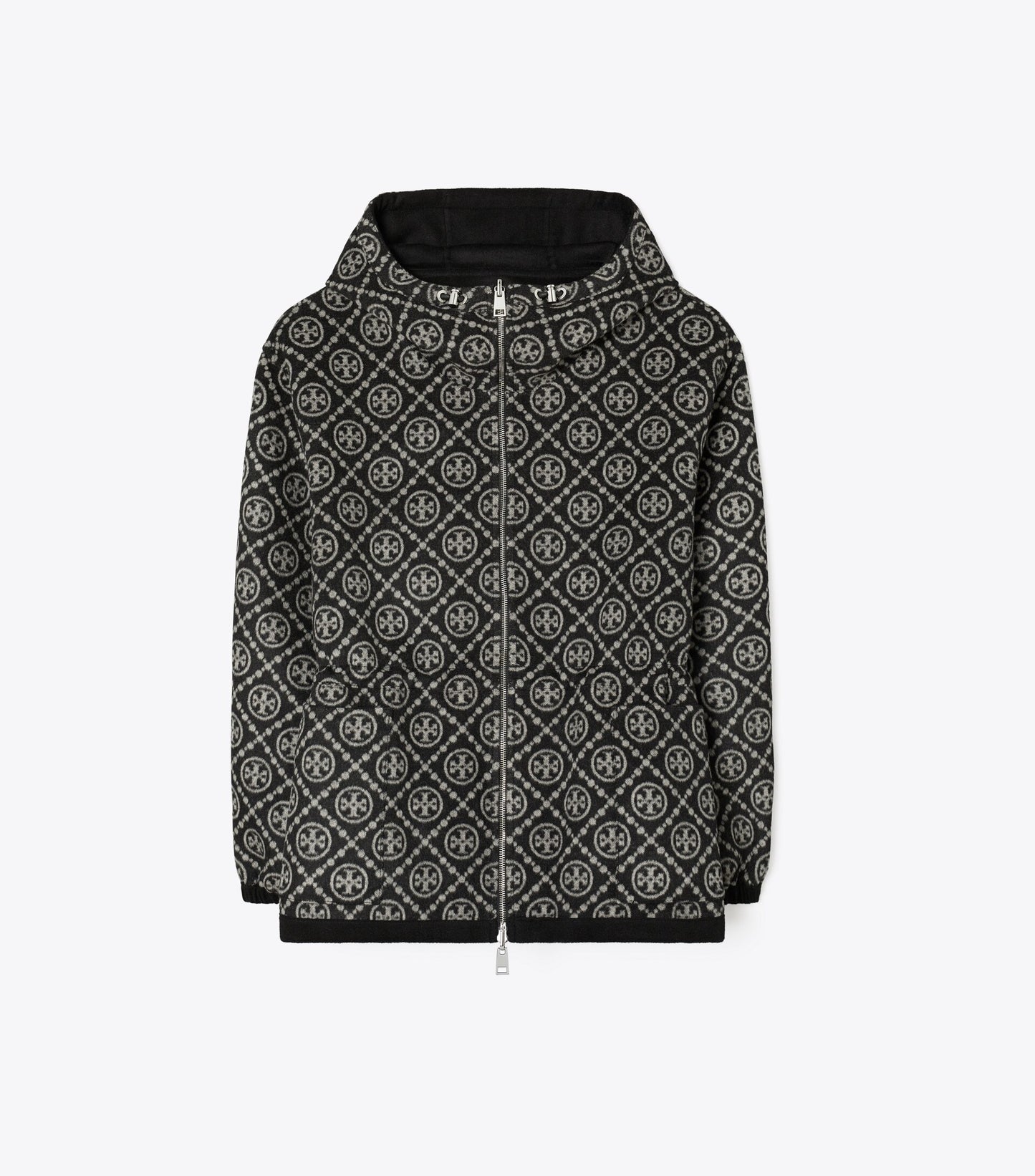 T Monogram Reversible Jacquard Anorak