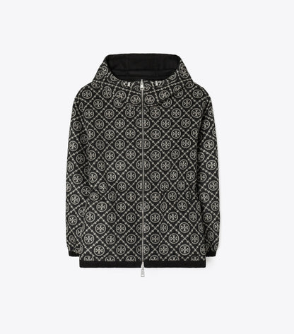T Monogram Reversible Jacquard Anorak