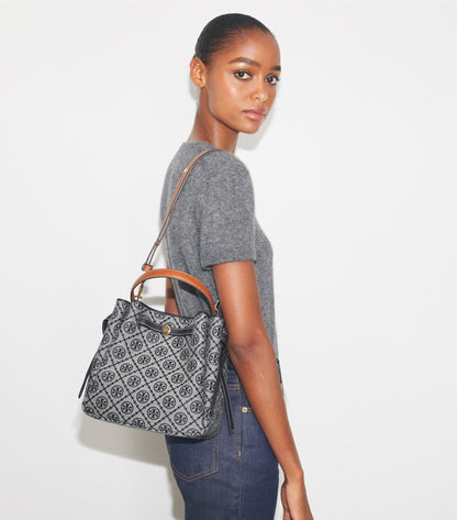 T Monogram Romy Bucket Bag