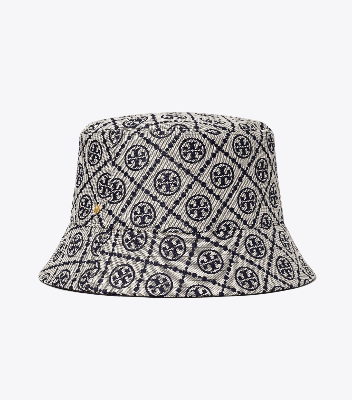 T Monogram Short-Brim Bucket Hat