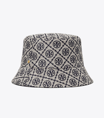 T Monogram Short-Brim Bucket Hat