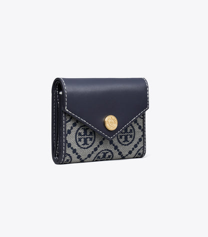 T Monogram Small Envelope Wallet