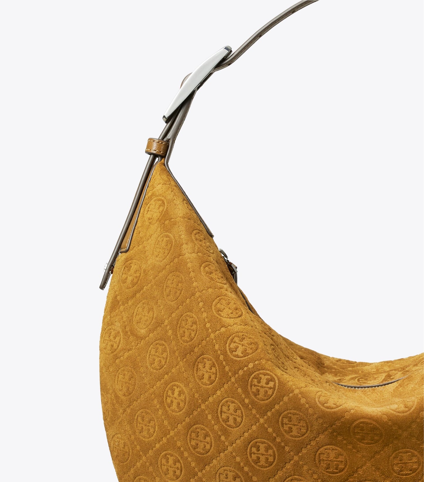 T Monogram Suede Balloon Bag