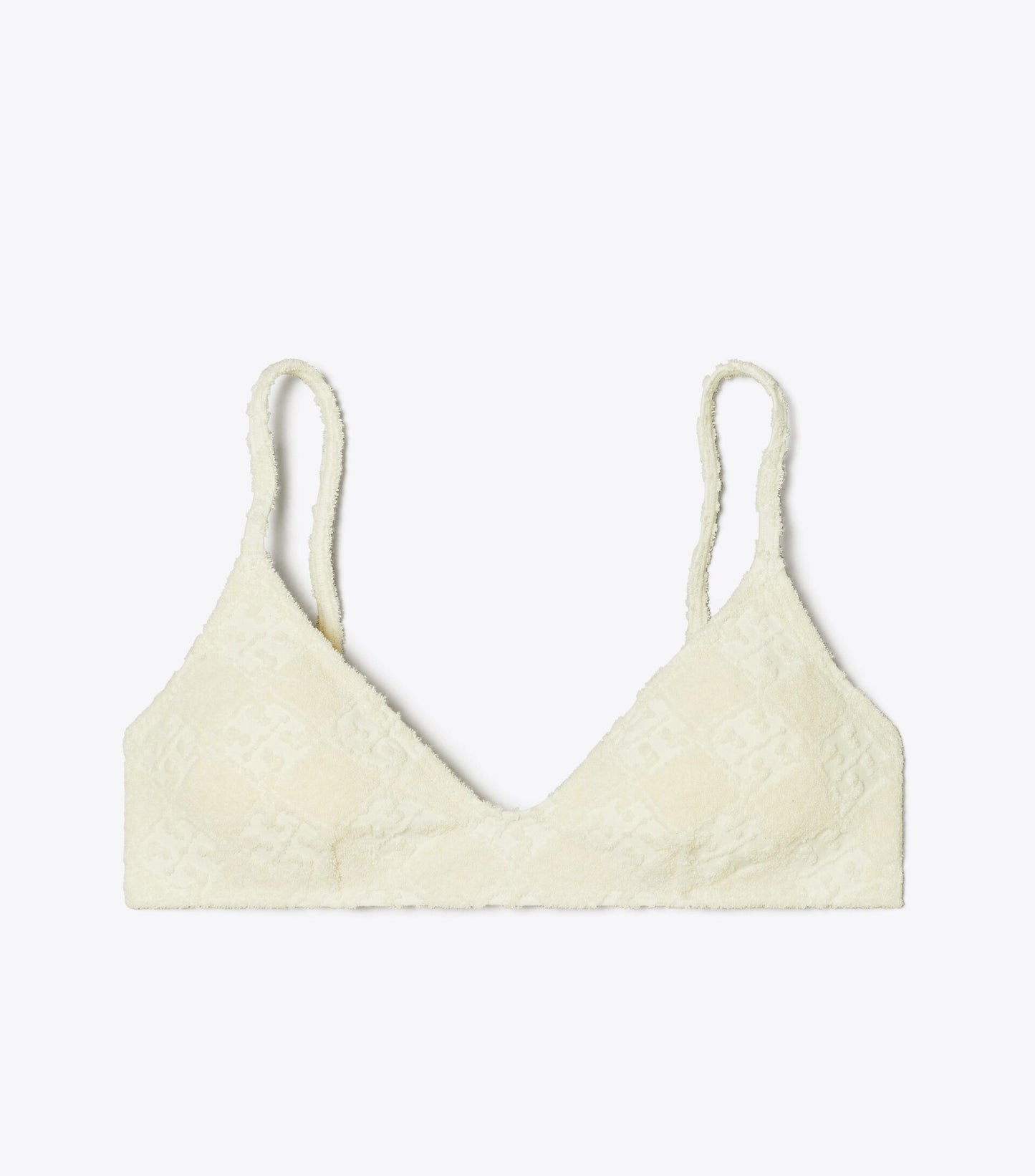 Terry Logo Bikini Top