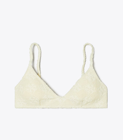 Terry Logo Bikini Top