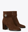 Turnlock Heeled Ankle Boot