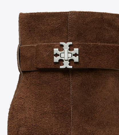 Turnlock Heeled Ankle Boot