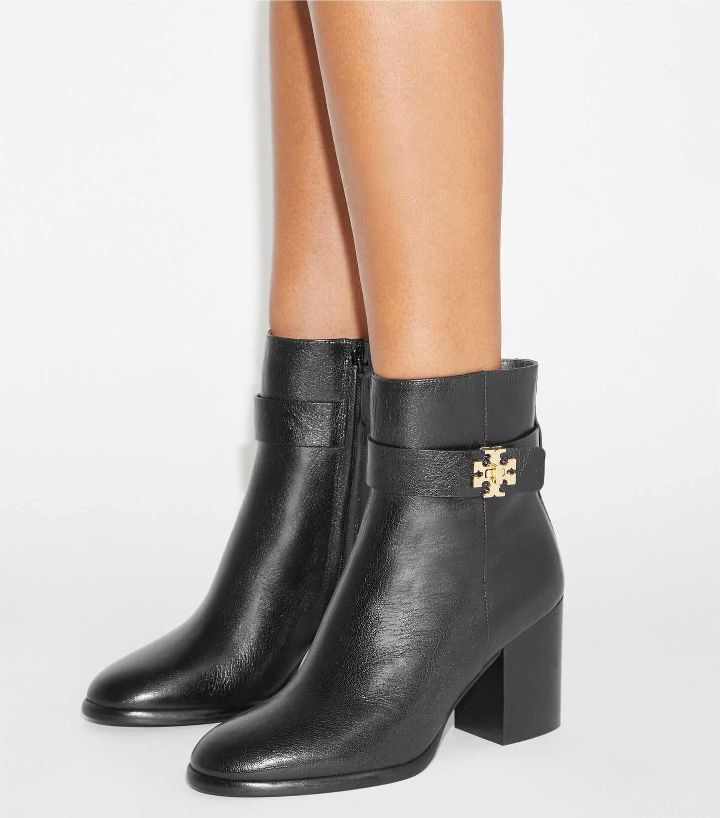 Turnlock Heeled Ankle Boot