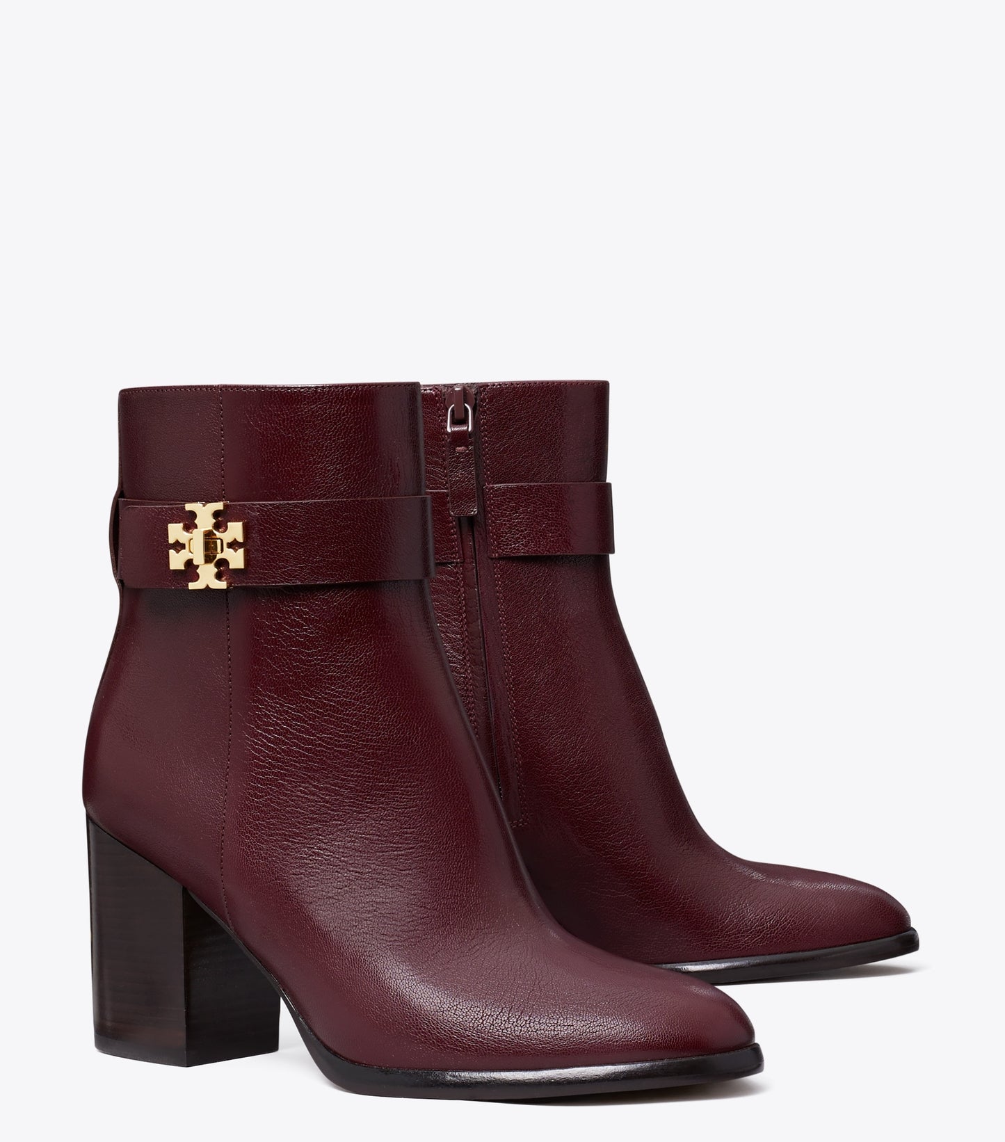 Turnlock Heeled Ankle Boot