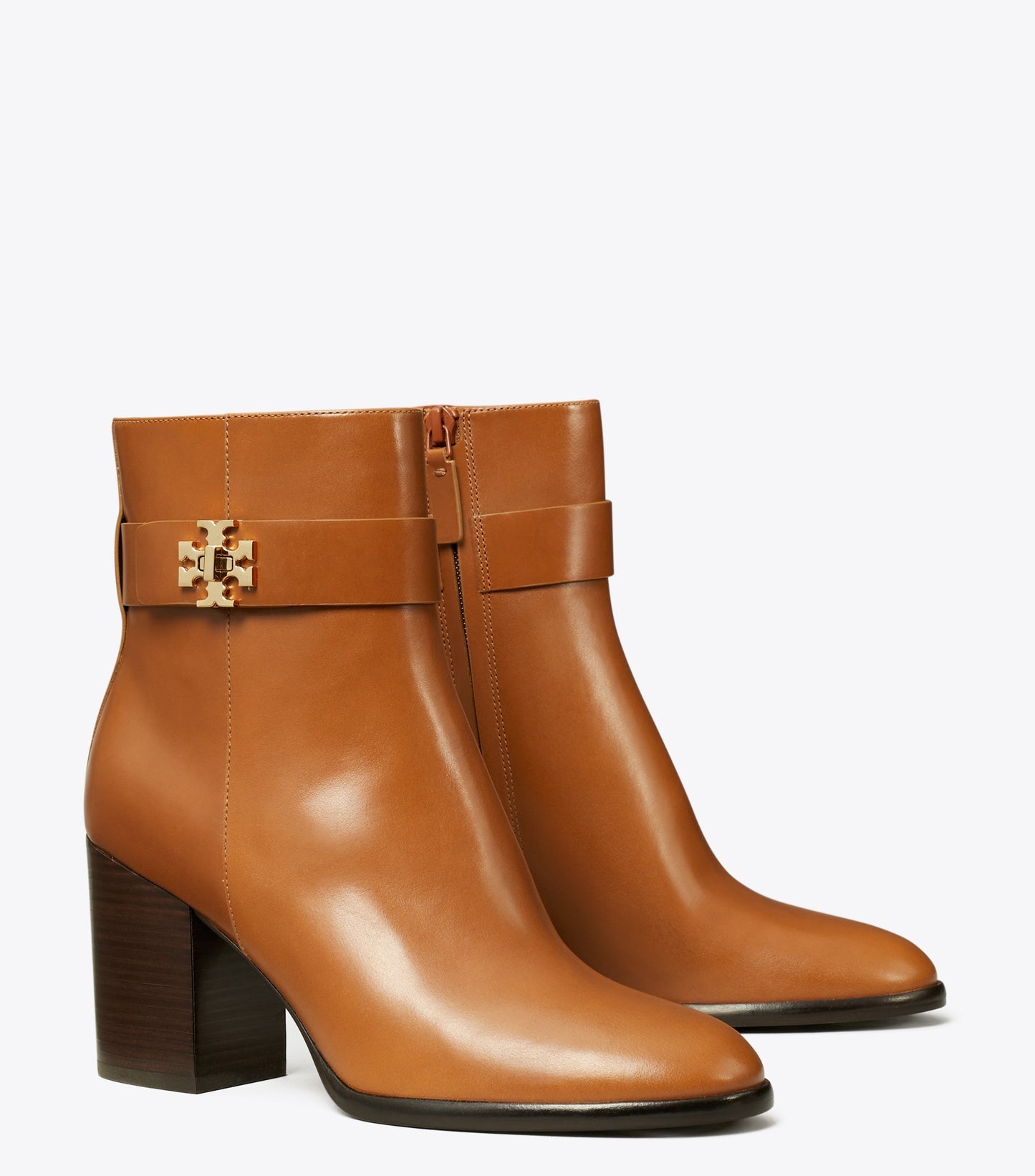 Turnlock Heeled Ankle Boot