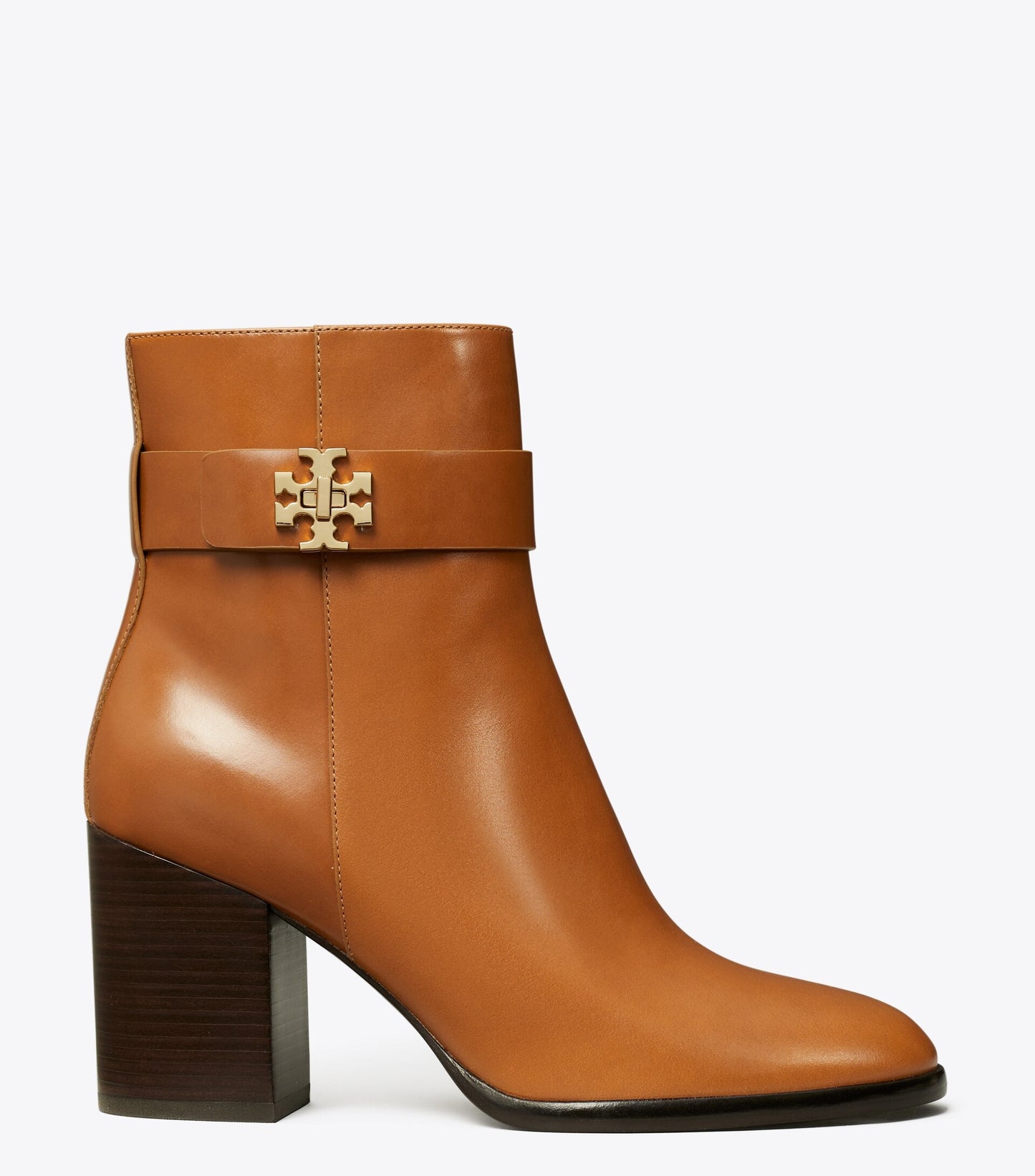 Turnlock Heeled Ankle Boot